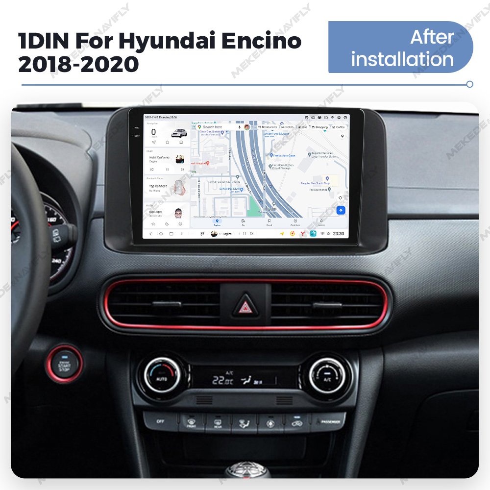 DUDUAUTO DUDU7 A7870 Android Carplay Car Radio Audio Stereo Player For Hyundai Encino Kona 2018-2020