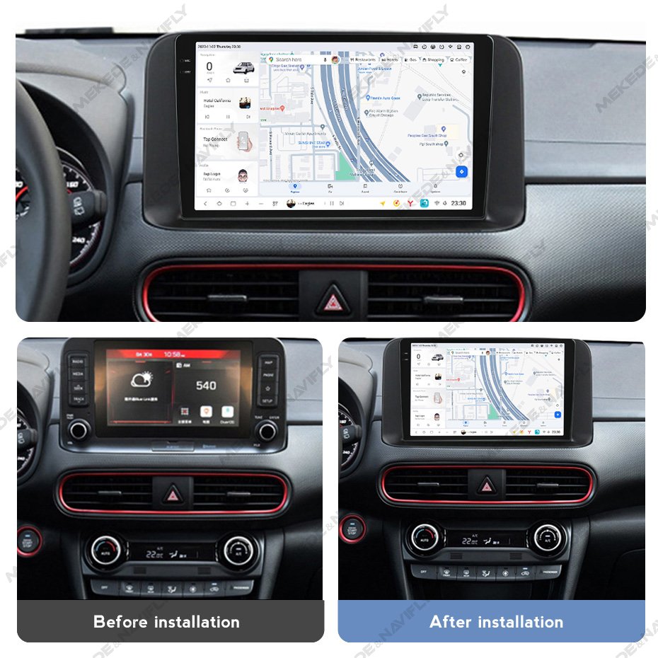DUDUAUTO DUDU7 A7870 Android Carplay Car Radio Audio Stereo Player For Hyundai Encino Kona 2018-2020