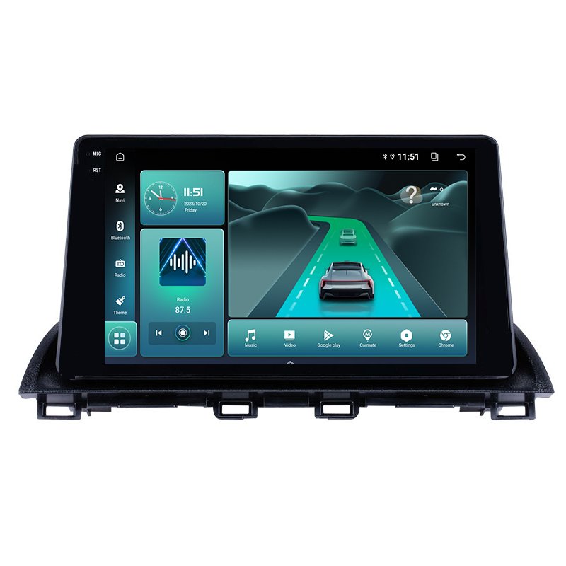 2+32GB AHD Touch Screen 9 inch Android 10 GPS Navigation Radio for 2013-2018 Mazda 3 Axela with BT AUX WIFI DVD Player