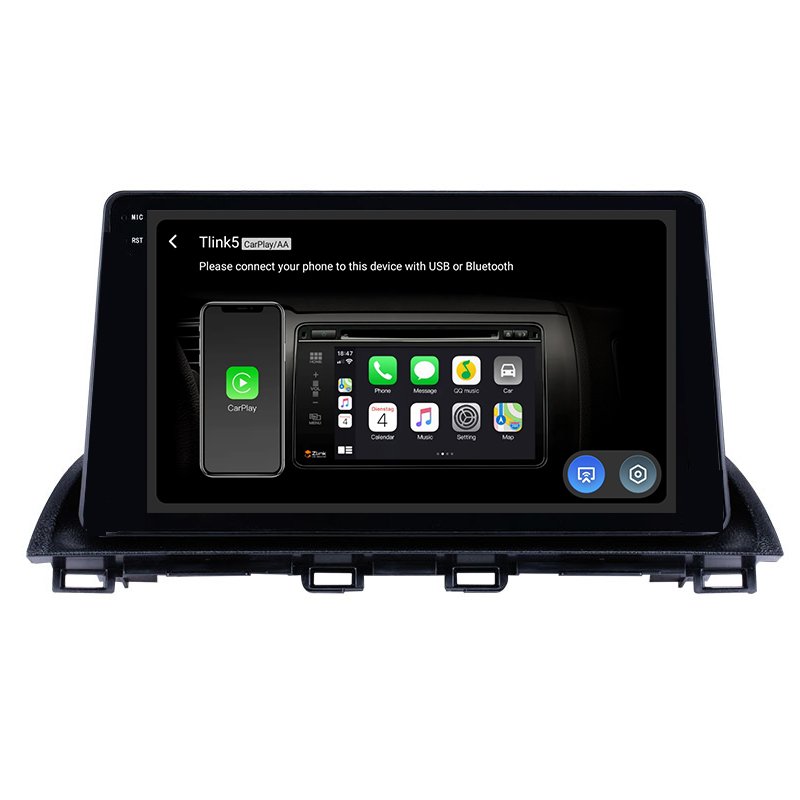 2+32GB AHD Touch Screen 9 inch Android 10 GPS Navigation Radio for 2013-2018 Mazda 3 Axela with BT AUX WIFI DVD Player