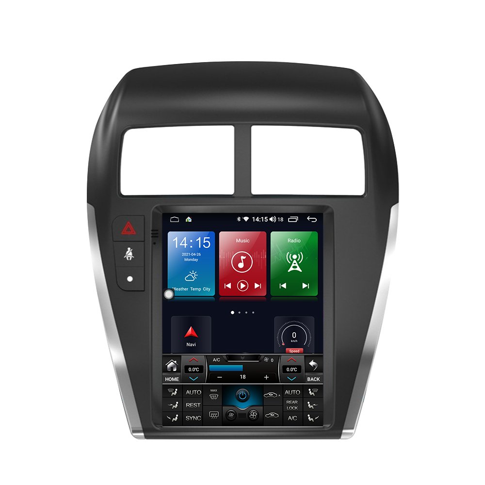 For Mitsubishi ASX RAR 2010 2011 2012 2013 2014 2015 2016 C4 Car Radio Multimedia Video Player Navigation Android tesla radio