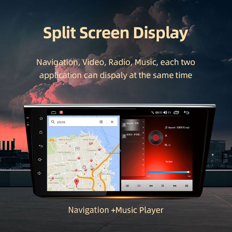 9" 10" IPS android stereo car 2+32G dvd player car Audio System auto electronics for 2din universal GPS WIFI Radio Carplay