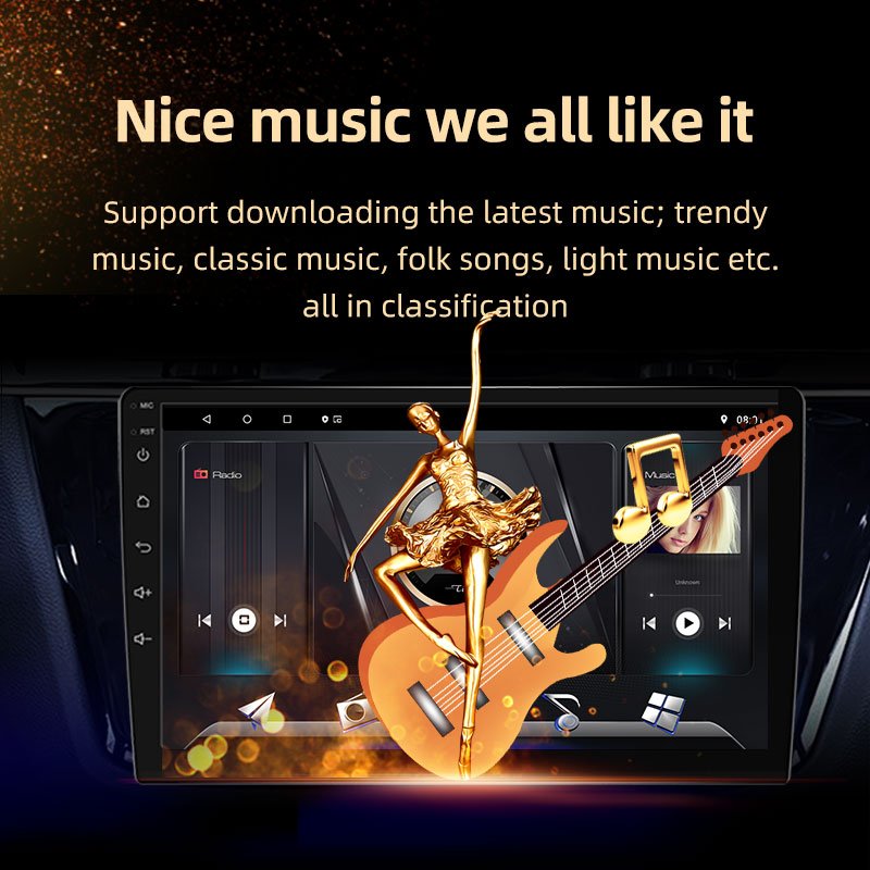 9" 10" IPS android stereo car 2+32G dvd player car Audio System auto electronics for 2din universal GPS WIFI Radio Carplay