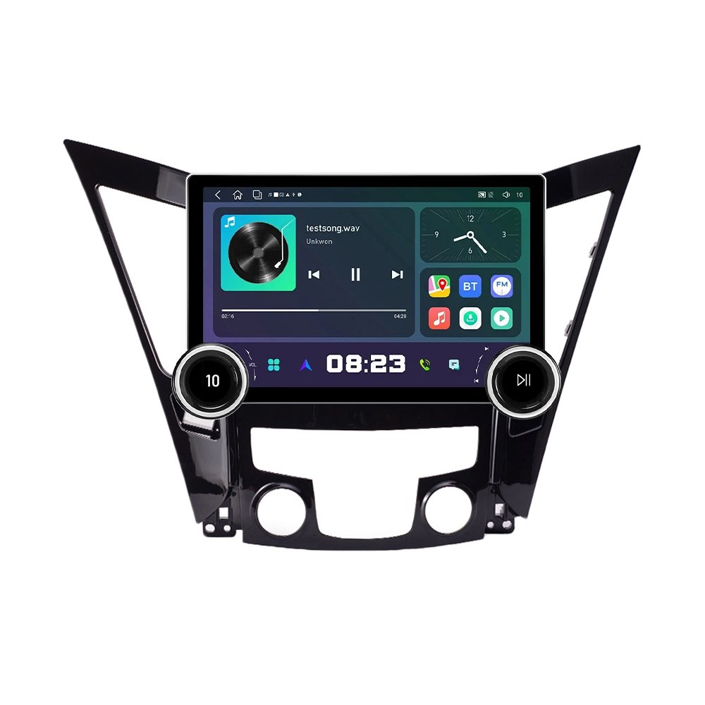 11.8Inch 2Din Android Car Radio For Hyundai Sonata 2010-2014 2K QLED Screen Car Stereo Car DVD Player Carplay Android Auto