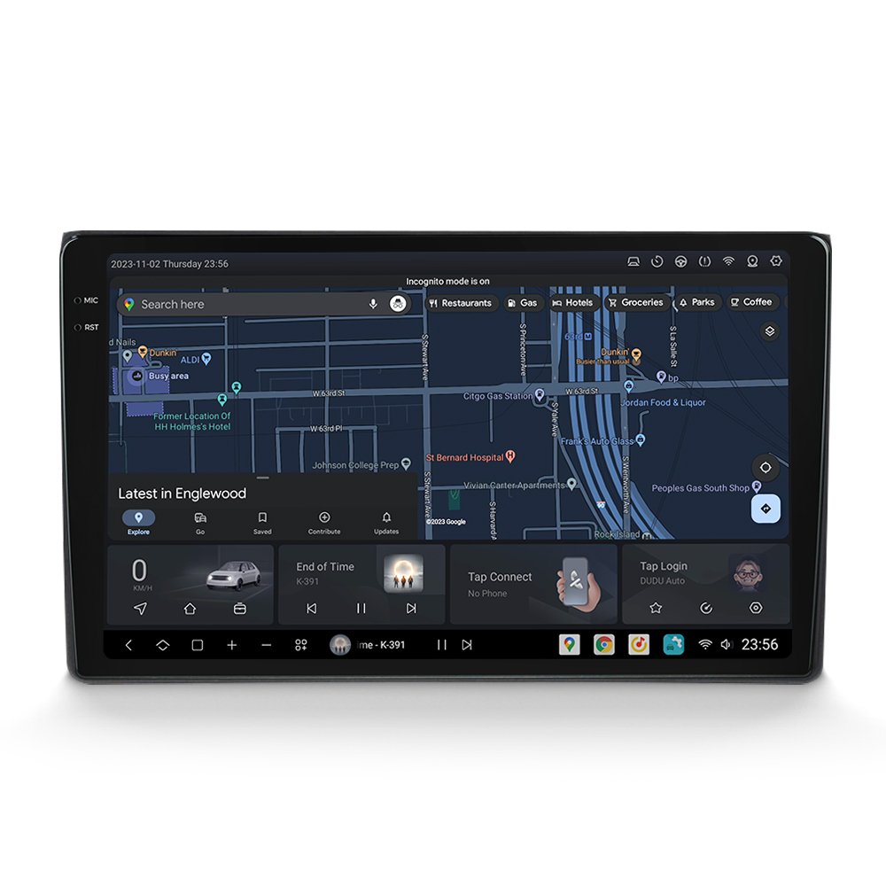 DUDUAUTO Head Unit Car Radio Multimedia Player Navigation GPS Stereo Autoradio for Audi A4 B6 B7 S4 B7 B6 RS4 2000 - 2009