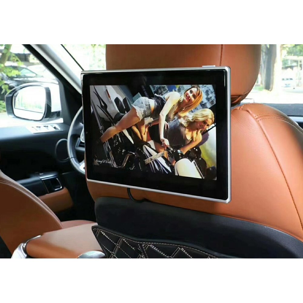 2024 Newest 2PCS Headrest Screens Android 12 Car Monitors For Mercedes Class A B C E G R S CLS CLA GLC GLB Car TV With Headset