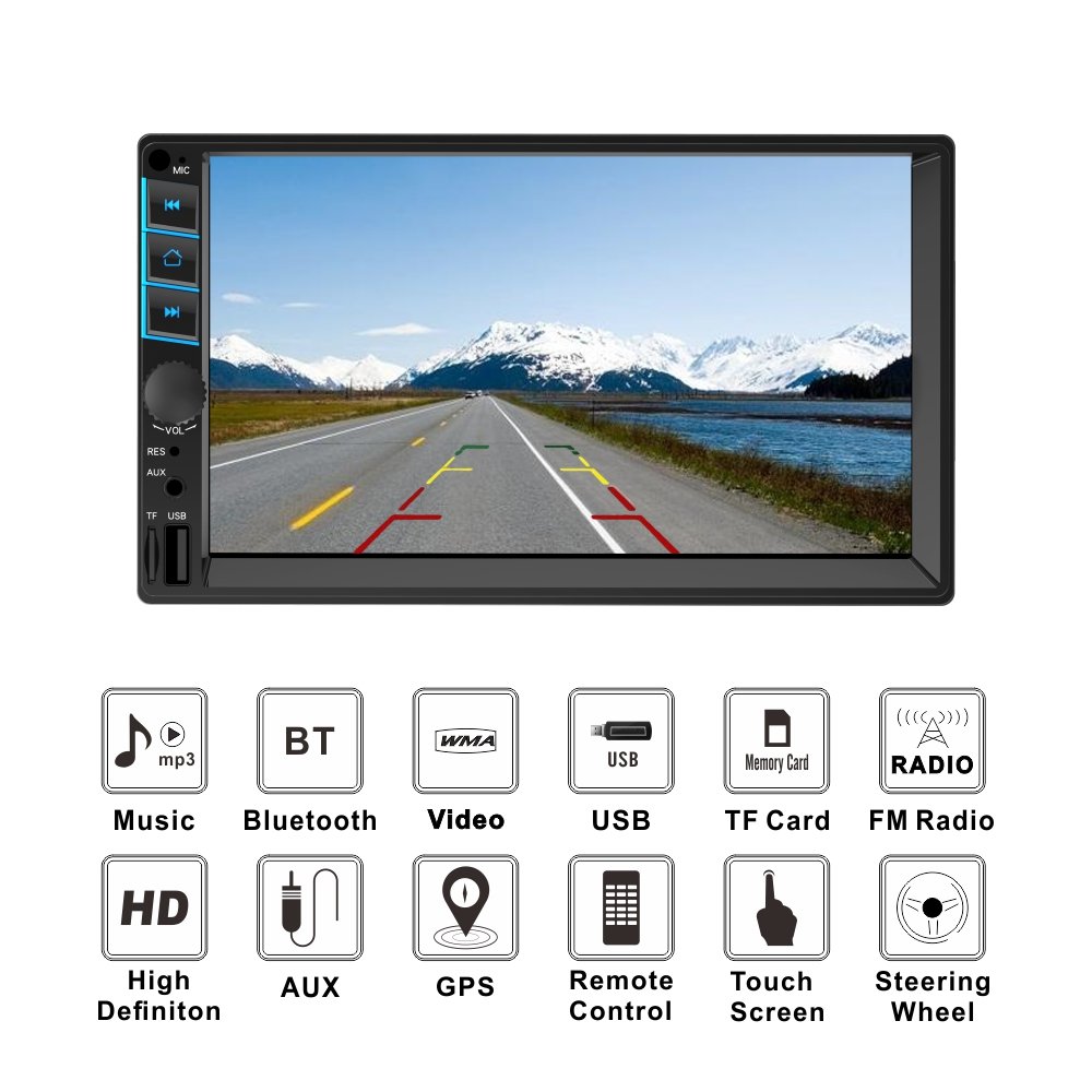 Free Download Songs For car Mp5 player Video Format Double Din Android car Radio