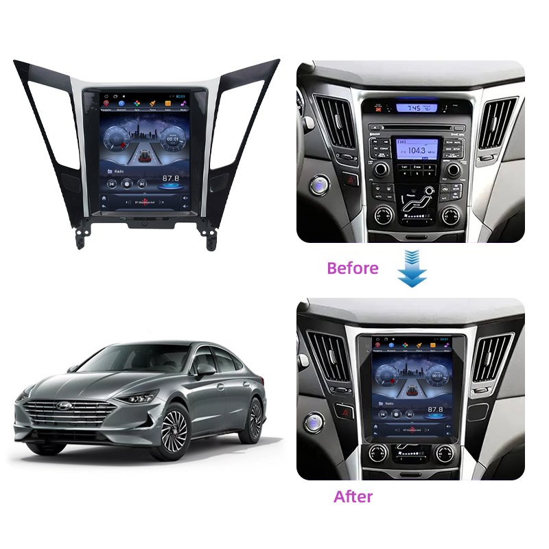 9.7 inch Android For Hyundai Sonata 8 2011-2015 Stereo Receiver Car Radio GPS Navigator DVD Multimedia Player