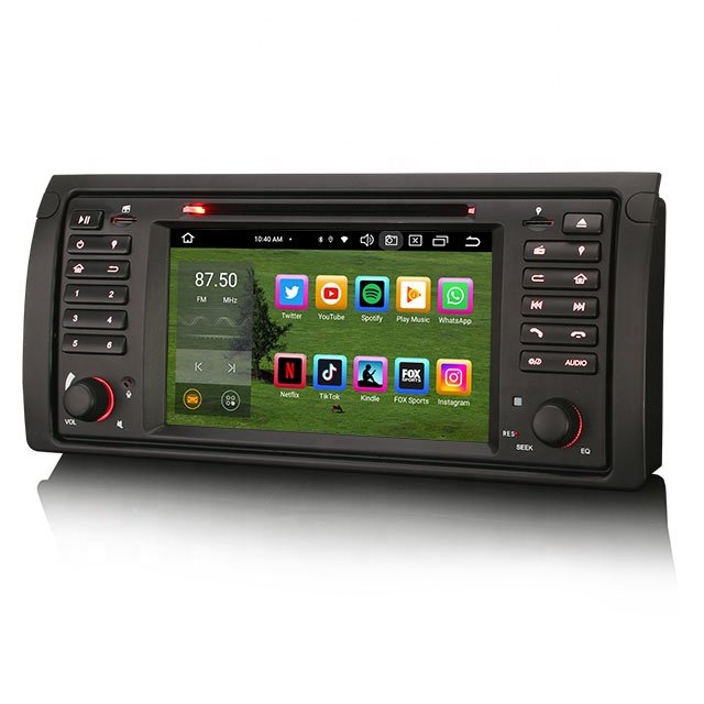 ES8553B 7 inch android 12 Wireless CarPlay Autoradio Car Radio Dvd Player for BMW X5 E53 Car Stereo GPS Car DVD Player