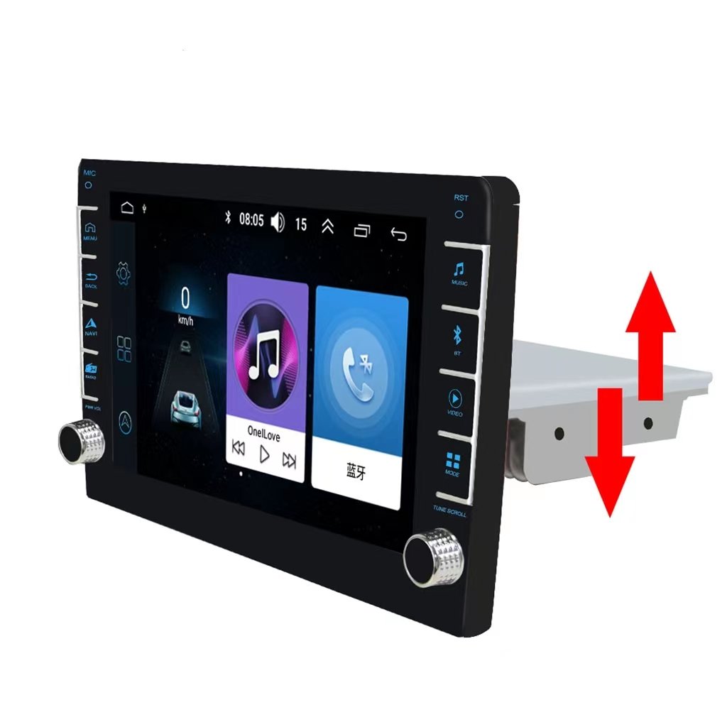 10inch 9inch Android 2.5D Screen 1 DIN Car DVD Player with BT GPS WIFI video multimedia system