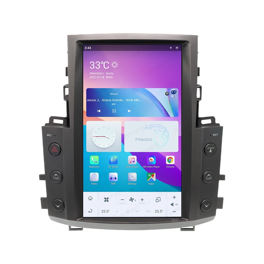 GPS wireless car android dvd player For Lexus LX570 2007 2008 2009 2010 2011 2012 2013 2014 2015 4+64 GB touch screen player