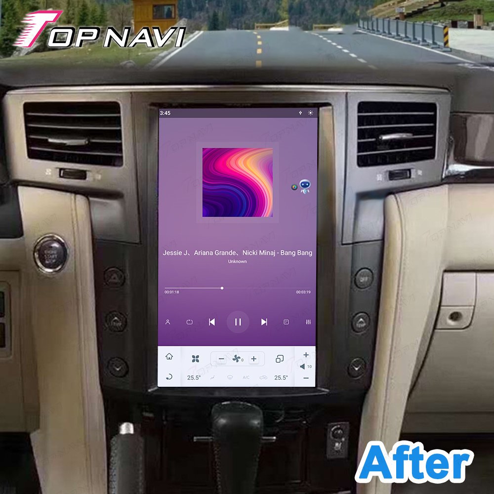 GPS wireless car android dvd player For Lexus LX570 2007 2008 2009 2010 2011 2012 2013 2014 2015 4+64 GB touch screen player