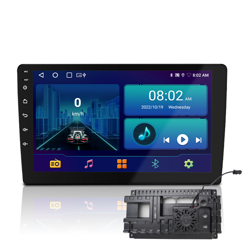 Manufacturer car radio player universal double din autoradio fm gps carplay 7 9 10 inch car stereo android with 1GB 2GB