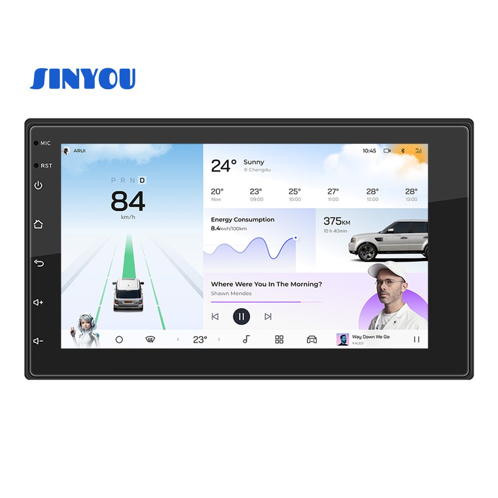 ODM Production 2 Din car audio system 7 Inch Wince car radio stereo Carplay Screen Android Auto Car dvd player