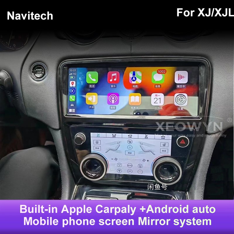 10.25" Car Stereo Radio Multimedia Android Car DVD Player Car Radio Stereo Multimedia for Land Rover Jaguar XJ 2012-2016
