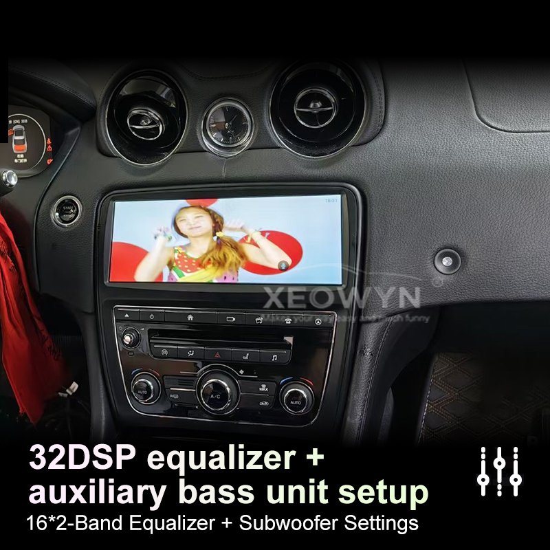 10.25" Car Stereo Radio Multimedia Android Car DVD Player Car Radio Stereo Multimedia for Land Rover Jaguar XJ 2012-2016
