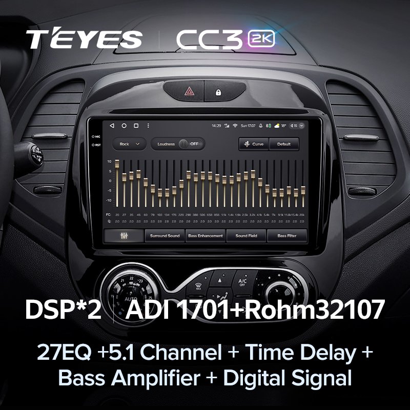 TEYES CC3L CC3 2K For Renault Kaptur 2016 - 2019 Car Radio Multimedia Video Player Navigation stereo GPS Android 10 No 2din 2