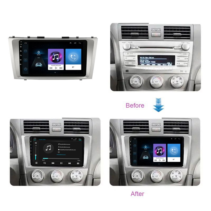 Android 10.0 car stereo radio player for toyota camry 2006-2011 car dvd multimedia gps navigation system