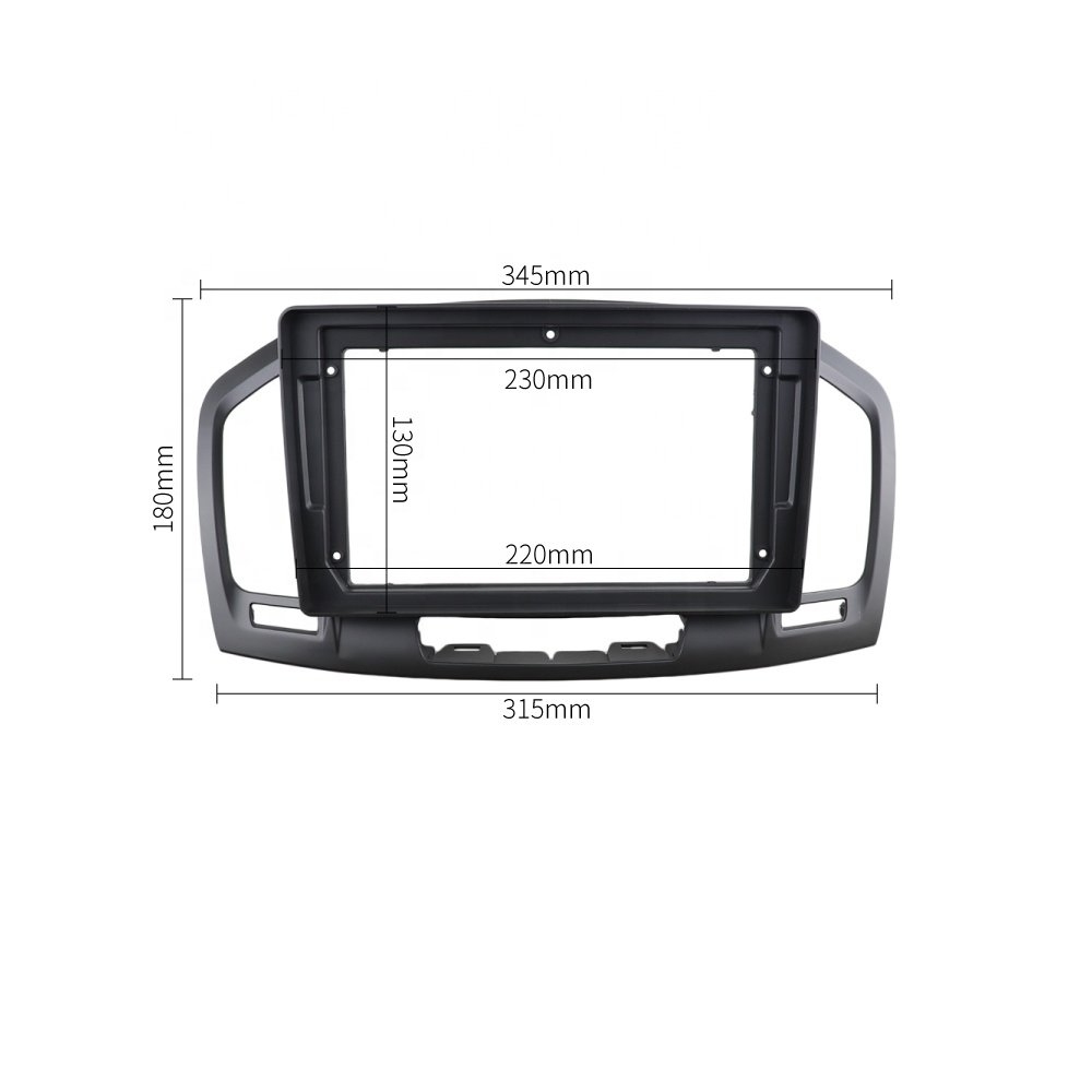 Car Radio Fascia Frame for BUICK REGAL 2009-2013 OPEL Insignia 2013-2016 9 INCH Dash Installation Trim Kit Stereo Panel Bezel