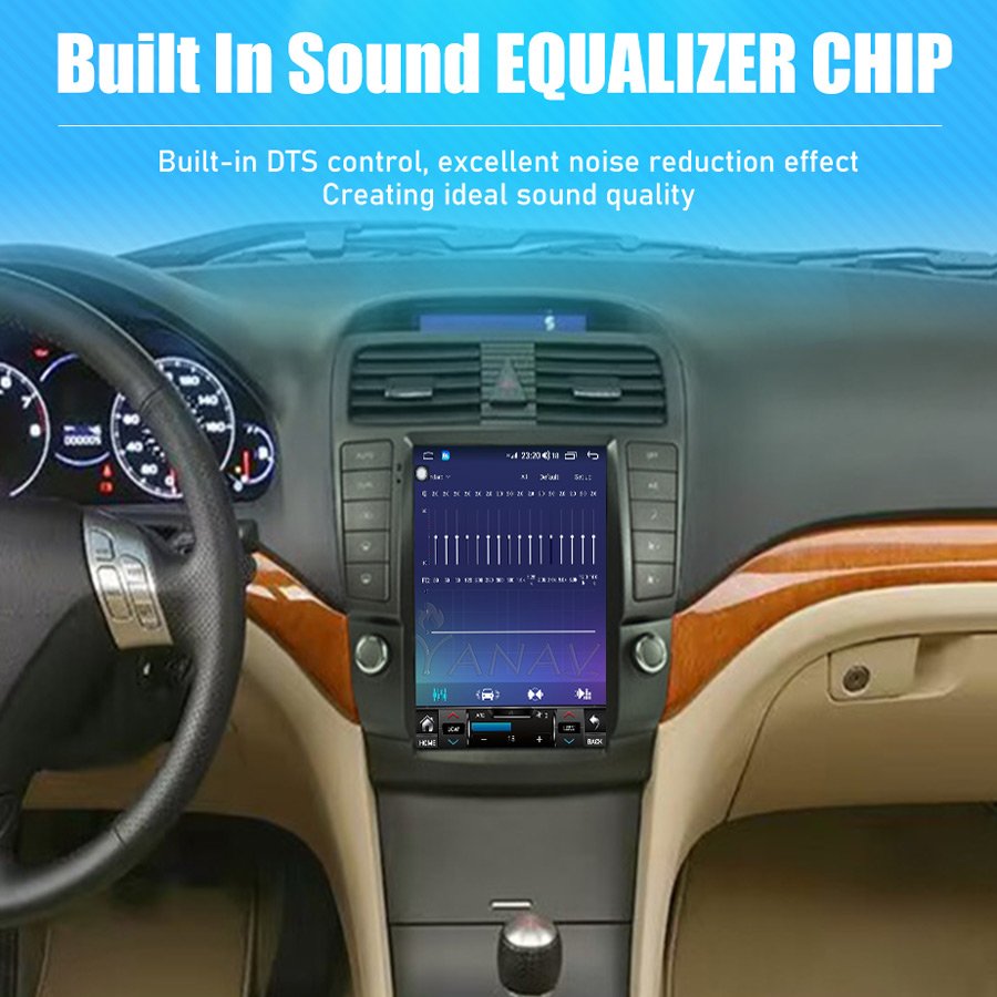 9.7 Inch Tesla Screen Auto Stereo GPS Navigation android auto carplay Car radio For Acura TSX 2003 2004 2005 2006 2007 2008