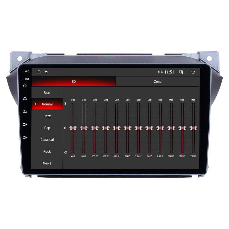 Car Android Radio Player GPS ANT Navigator Quad-core 9 inch for Suzuki Alto 2009 2010 2011 2012 2013-2016
