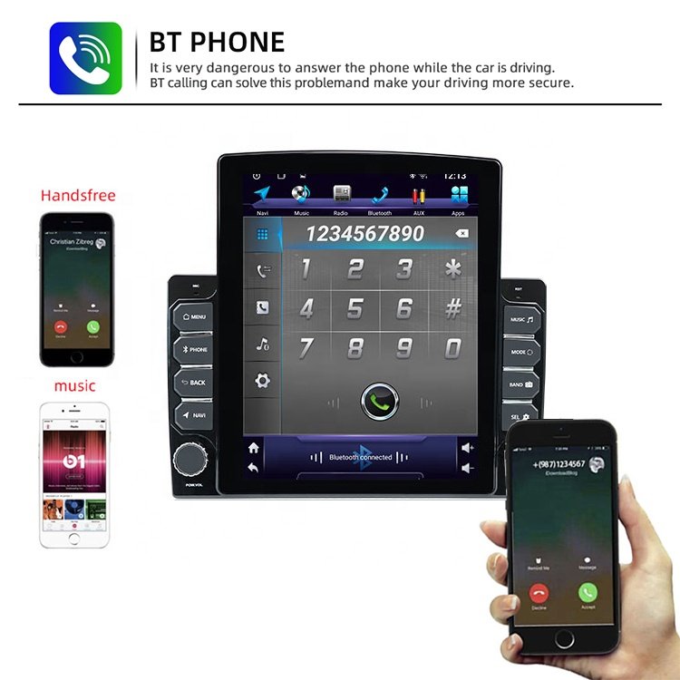 big screen car radio touch BT android navigator car DVD player