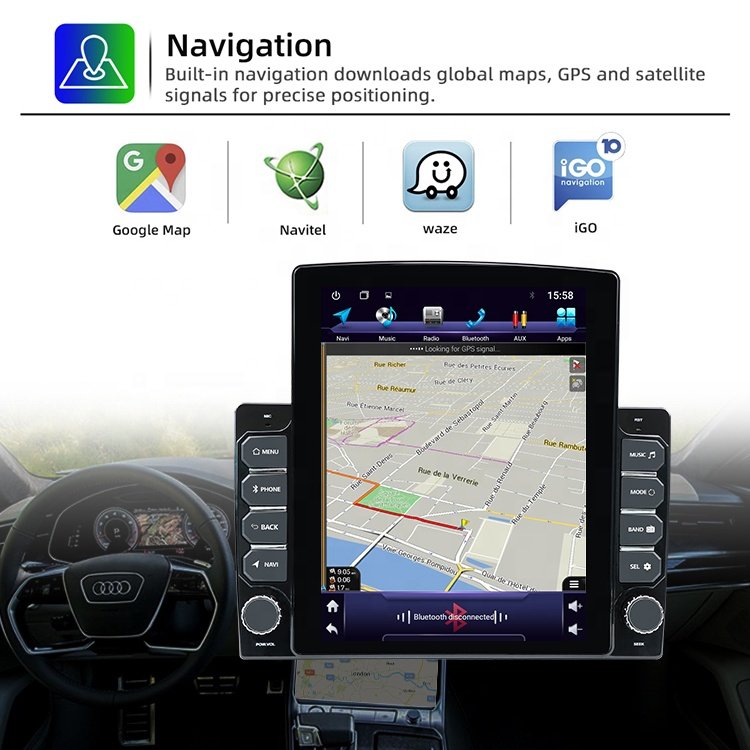 big screen car radio touch BT android navigator car DVD player