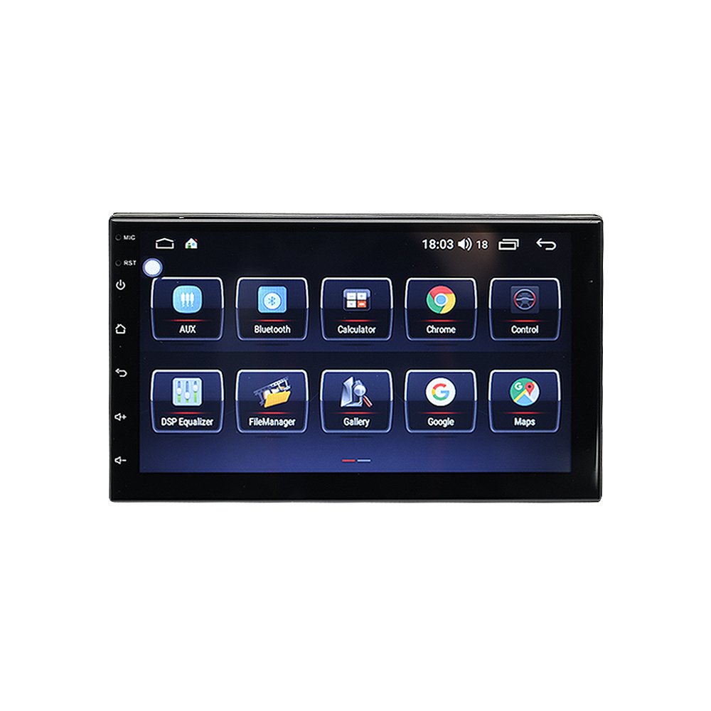 2DIN ANDROID10 7inch touch screen car stereo central multimedia android navigation Car DVD Player