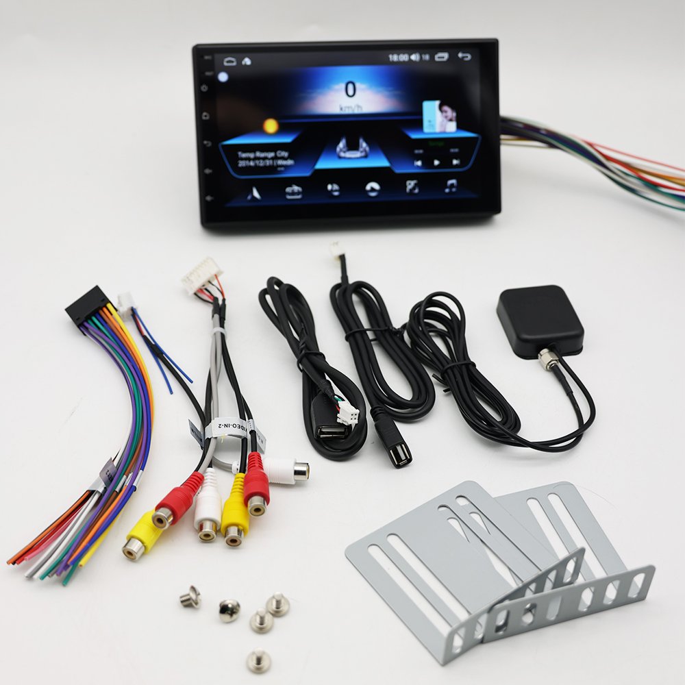 2DIN ANDROID10 7inch touch screen car stereo central multimedia android navigation Car DVD Player