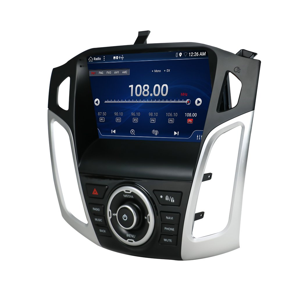 9 inch Vehicle navigation build in android wireless reversing image GPS car radio Car DVD Player FOR Ford Focus 2012-2017