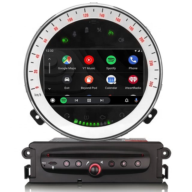 Erisin ES8518M Android 12.0 DSP 8-Core Car Dvd Player For Bmw Mini Cooper 2006-2013 GPS Wireless CarPlay Auto 4G BT5.0 Stereo