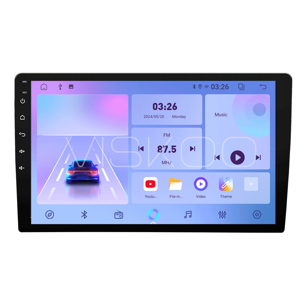 Android System Car Radio Stereo DVD Player 9 inch with CarPlay Universal 2024 new version