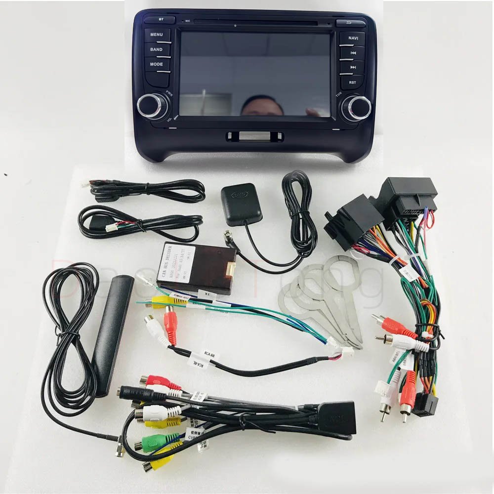 DaoLuTong Android 7 Inch Car DVD Radio Player 11.0 4G 64G For Audi TT 2006-2014 Navigation Multimedia Head Unit Audio Tablet