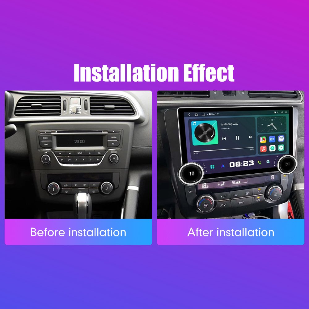11.8Inch 2Din Android Car Radio For Renault Kadjar 2015-2019 2K QLED Screen Car Stereo Car DVD Player Carplay Android Auto