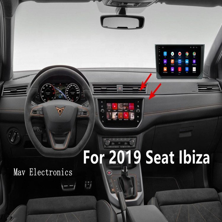 Car audio for Seat Ibiza car DVD player Car video GPS Navigation 9inch 2.5D Full screen Reversing visible
