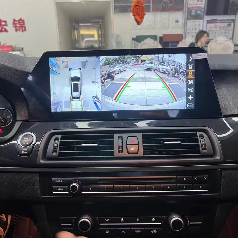 12.3 Inch Android Car dvd player touch screen radio gps navigation For Bmw 5 series F10 F11 2011-2017