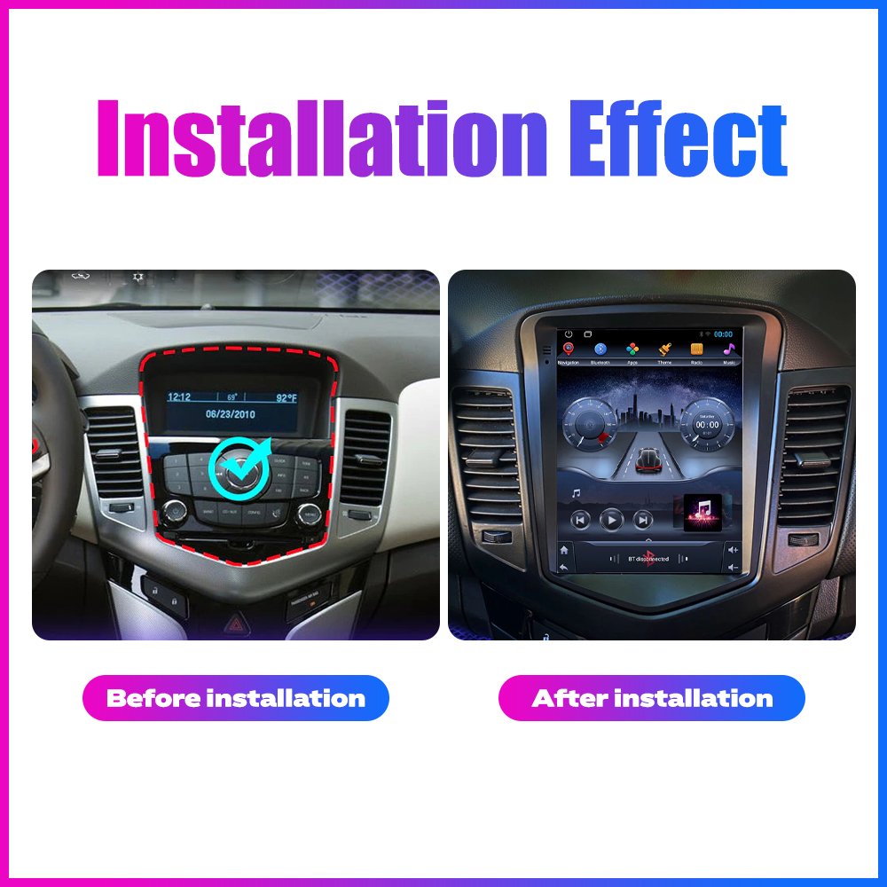 For Chevrolet Cruze 2009-2014 Double Din Car Stereo 2 Din Android Car Radio Player Autoradio Audio Car DVD Player Navigation GPS