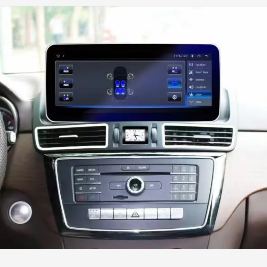 12.3 Inch 1920*720 Android10.0 Car DVD Player ROM4 RAM64 Auto Video Stereo for Mercedes BENZ ML W166/GL Class X166 2012-2016 IPS