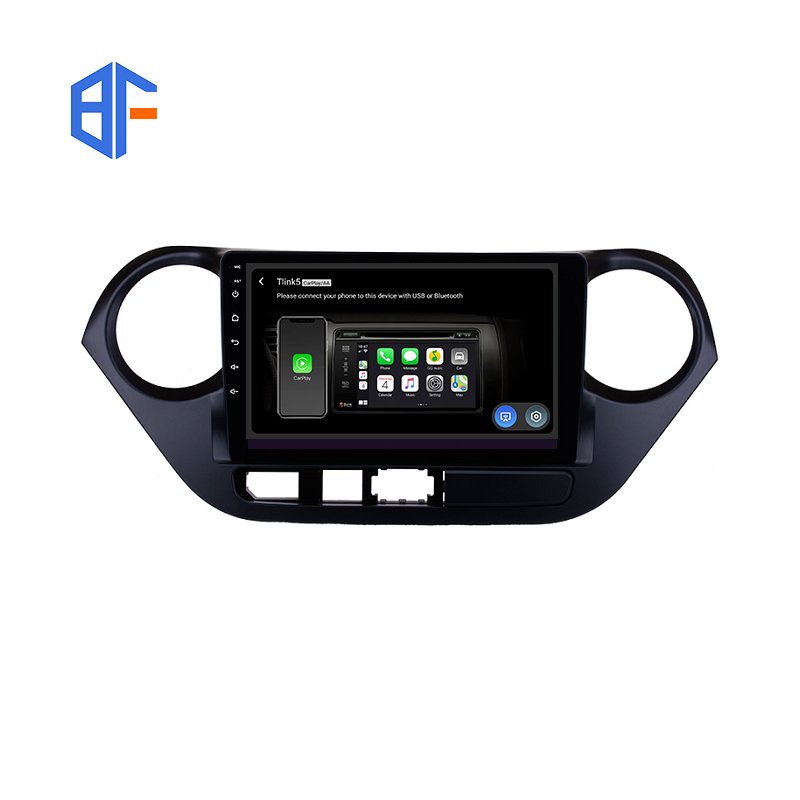 4 Core Android 10 Car DVD Player WIFI BT GPS 2+32GB Screen for Hyundai Grand i10 RHD 2013-2016