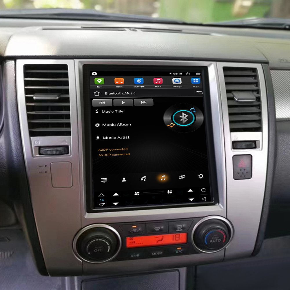 9.7 Inch Touch Screen Car Radio Wireless Carplay GPS DSP OBD2 Functions Built-in GPS Android 13 OS 1 Year Nissan Tiida 2008-2011