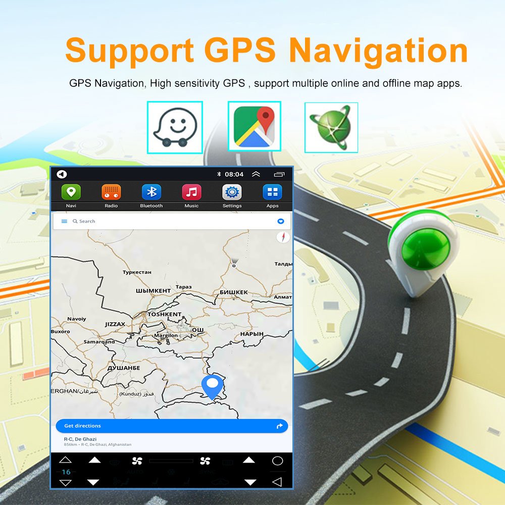 9.7 Inch Touch Screen Car Radio Wireless Carplay GPS DSP OBD2 Functions Built-in GPS Android 13 OS 1 Year Nissan Tiida 2008-2011