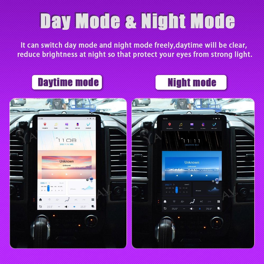 Android Touch Screen 14.5 Inch GPS Navigation Multimedia Player Carplay Stereo Car Radio For Ford Expedition 2018-2022