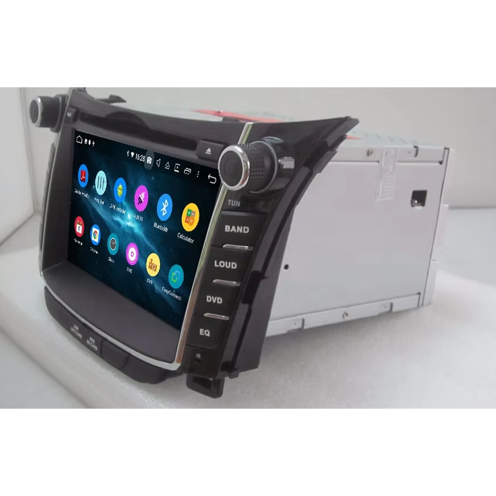 Android 10 Dashboard Car DVD Player For Hyundai I30 2011-2014 Diamond Car Stereo Wireless Carplay Built-in BT FM DSP GPS WIFI 4G