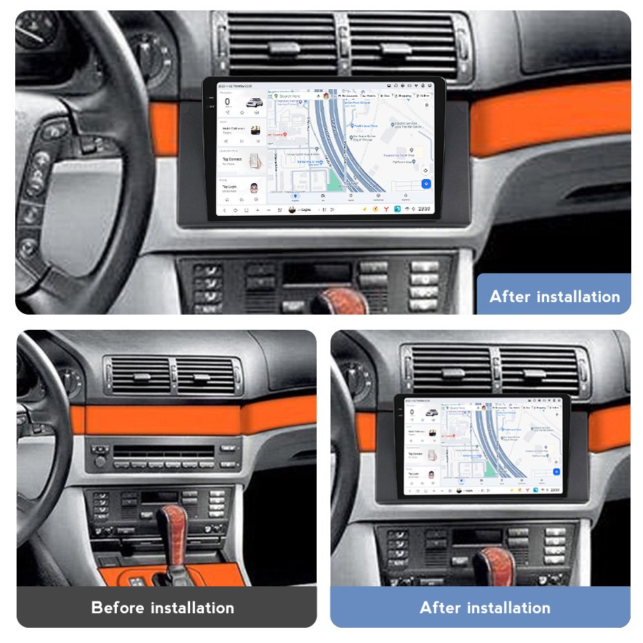 DUDU7 UIS7870 Android 13 Car Radio DVD Player 12G+512G 2000*1200 Navigation GPS For BMW X5 E53 M5 E38 E39 1999 - 2006