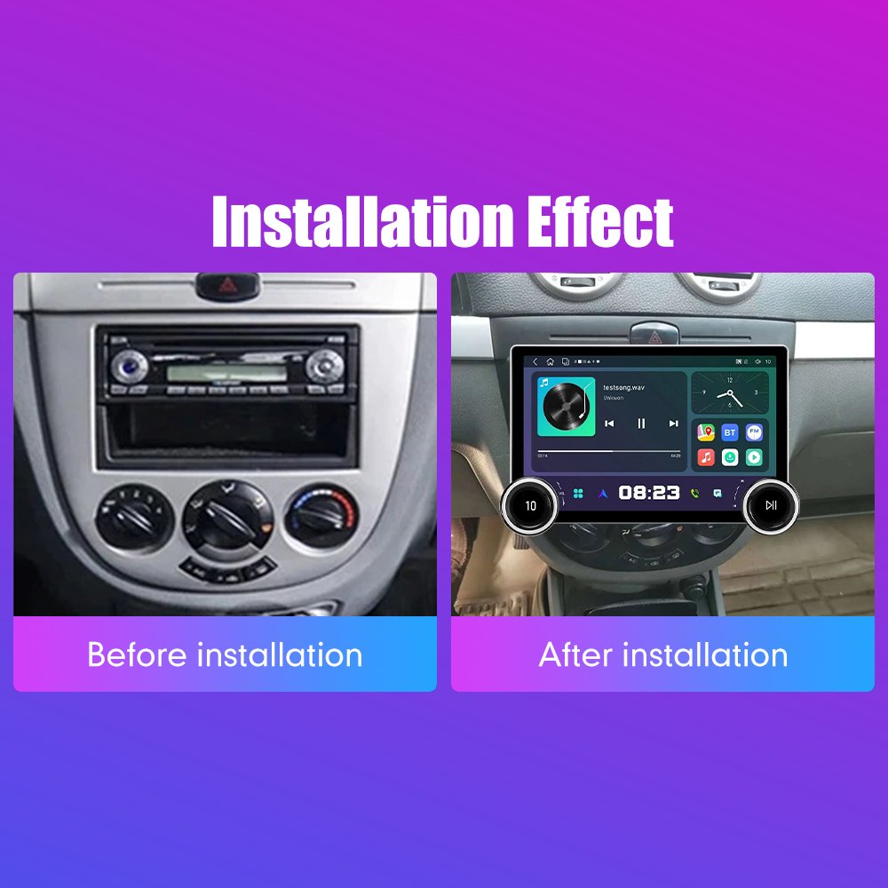 11.8Inch 2Din Android Car Radio For Buick Excelle Hrv 2004-2008 2K QLED Screen Car Stereo Car DVD Player Carplay Android Auto