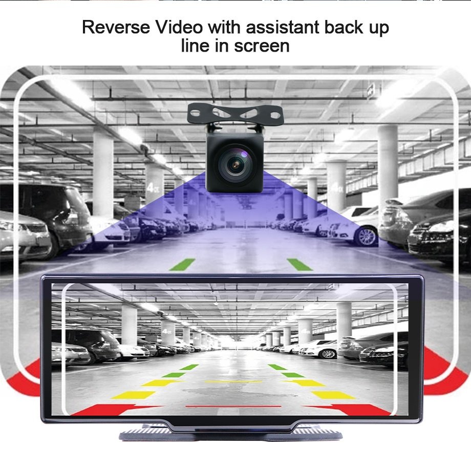 Portable 10.26 Car Radio Video Audio GPS Navigation Device 4G SIM Android 10 DVD Player with Screen Carplay Android Auto ADAS FM