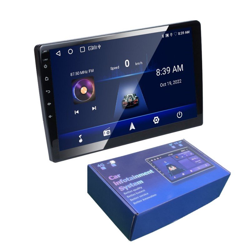 New UI design 9 inch MTK 1G 32G Carplay Android Auto 2 Din Car Stereo 8227 Car Audio DVD Player
