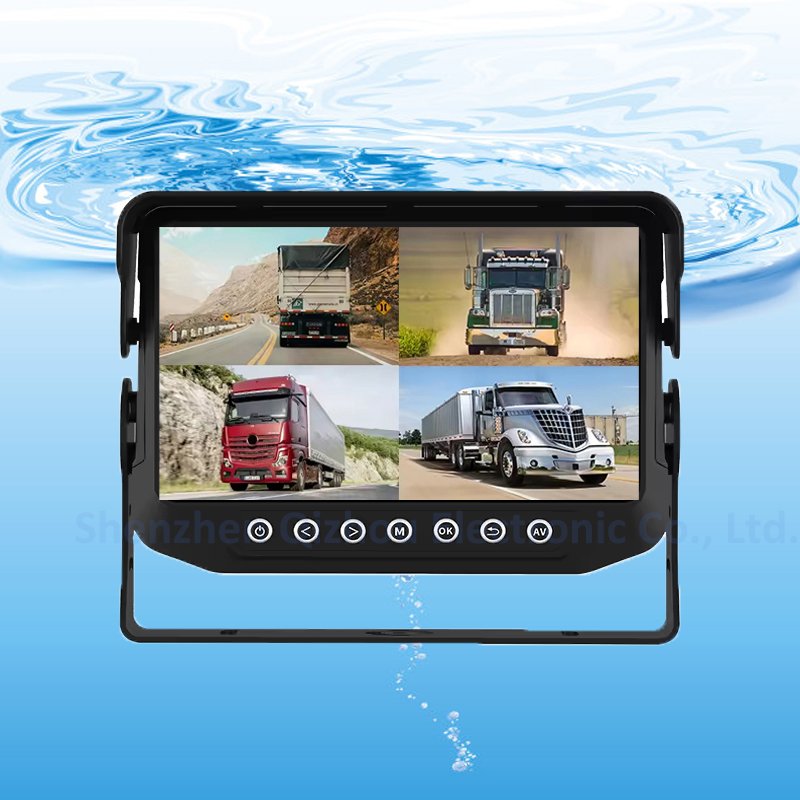 Full View Car Screen IP68 Waterproof 1080P AHD Car Display Metal Shell For Yacht Convertible Vehicle Car Display