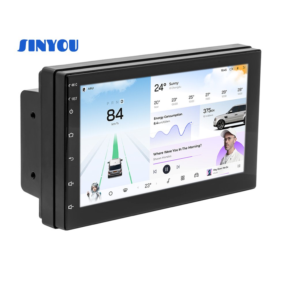 7" 8 Core Double 2 din Android 12 Car DVD Player For GPS With Universal Radio Stereo Audio Head Unit Wireless Carplay Screen