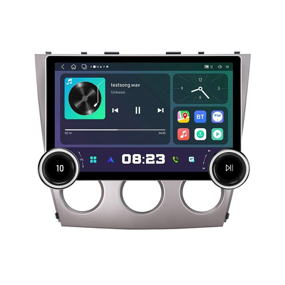 11.8Inch 2Din Android Car Radio For Toyota Camry 2007-2011 MT 2K QLED Screen Car Stereo Car DVD Player Carplay Android Auto